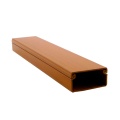 Lišta vkládací 15X10 mm EIP, hranatá, dřevo světlá hnědá, imitace dřeva, pro montáž na stěnu nebo na strop, délka 2m