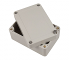 Plastová krabička průmyslová IP65 U-01-4 šedá, rozměry 100 x 68 x 50mm z materiálu ABS