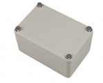 Plastová krabička průmyslová IP65 U-01-4 šedá, rozměry 100 x 68 x 50mm z materiálu ABS