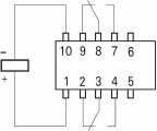 Relé TE CONNECTIVITY 1-1462033-3 3VDC 2A 1x přepínací 2 A / max 250V AC, max 220V DC