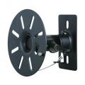 Repro držák nástěnný SHO 1110 2x černý, pro satelitní boxy do 15kg k uchycení na stěnu nebo strop, svislé i vodorovné naklánění a rotace  - náklon: +-90°, natočení: +-90°, rotace +-180° 