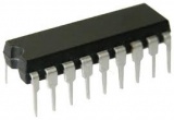 HT12D Integrovaný obvod - dekodér pro infrapřenos dálkových ovládání, 4 povely pro HT12A. DIP18