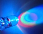 LED 5mm RGB 2pin dioda barevná LED dioda @5mm 15° FAST s integrovaným čipem, rychlá výměna barev
