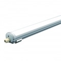 Stropní přisazené LED zářivkové svítidlo prachotěsné IP65, 150cm, 48W, bílá studená 6000K na 230V AC