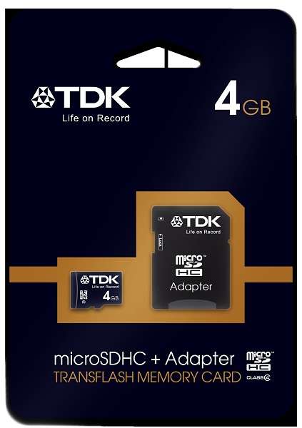 TDK Scheda Di Memoria MicroSDHC 8GB Classe 10 – T78715 – Ideale Per Smartphone, Tablet E Fotocamere