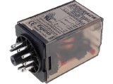 Relé MT326230 3x přepínací 10A 230V AC, kruhová patice