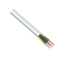 Kabel CYSY 4Gx2,5mm2 (C) ohebný bílý H05VV-F, 4x2,5 mm