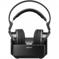 Sluchátka SONY MDR RF855RK bezdrátová uzavřená, s dobíjecími bateriemi a základnou pro snadné nabíjení pouhým odložením, k televizoru