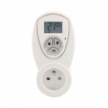 Termostat zásuvkový pokojový TZ63, 5-35 °C, do zásuvky, funkce regulace teploty - hlídání (termostat), s displejem, digitální nastavení teploty