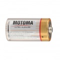 Baterie R14 C alkalická MOTOMA alkaline 1,5V střední, malé mono článek