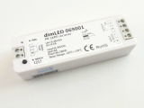 LED ovladač-stmívač dimLED PR 1KRF přijímač 5-36V, 1x8A (12V/96W, 24V/192W) k dálkovým ovladačům řady dimLED  