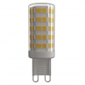 LED žárovka 230V AC 4,5W patice G9 - teplá bílá 2900-3200K, 465m