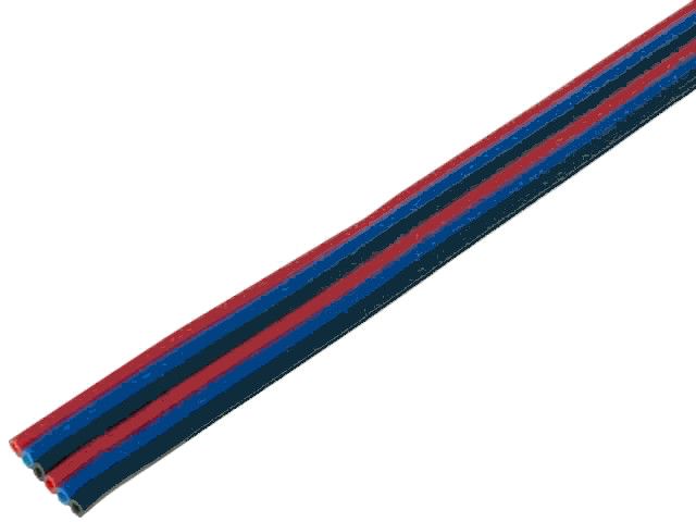 Kabel plochý PNLY 0,22-6 CN2 barevný PVC 6-žilový 0,22mm2 licna