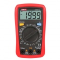 Multimetr UNI-T UT131C, červená barva, měří napětí, proud, odpor i teplotu