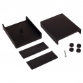 Plastová krabička KP2 rozměry 40 x 90 x 110mm černá