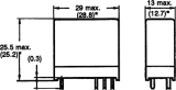 RELÉ G2R-2, 2x přepínací kontakt 5A, 48V DC