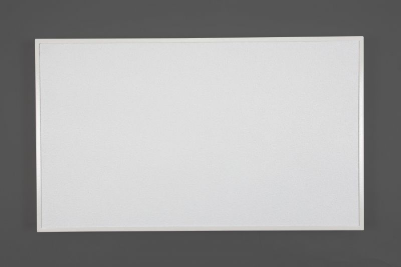 Topný sálavý panel infračervený Klasik K400S, příkon 400W bílý ocelový rám 857x507x48mm