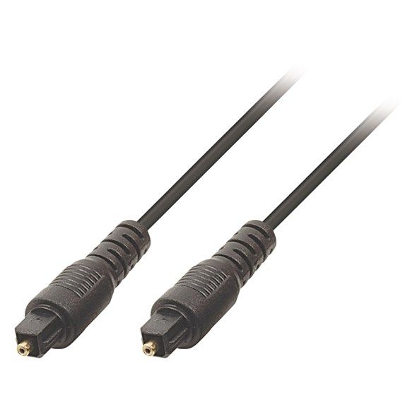 Kabel optický 10,0m 1x TOSLINK konektor - 1x TOSLINK konektor  VALUELINE VLAP25000B100 pro přenos audio signálu