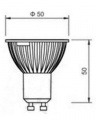 LED žárovka s paticí GU10, P7W DIM, úhel 60°, 230V, náhrada 50-60W halogenu