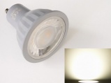 LED žárovka s paticí GU10, P7W DIM, úhel 60°, 230V, náhrada 50-60W halogenu stmívatelná - Denní bílá 4500K