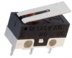 Mikrospínač mini s páčkou (12V), 3 piny
