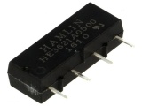 Jazýčkové relé HE3621A0500, SPST-NO, Ucívky:5VDC, 500mA, max200VDC, 10W, PCB, lineární, úzké