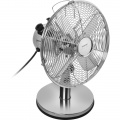 Kovový stolní ventilátor SENCOR SFE 2540SL průměr 25 cm, otočný, větrák, ventilace, velmi tichý a spolehlivý chod, stříbrná