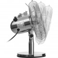 Kovový stolní ventilátor SENCOR SFE 2540SL průměr 25 cm, otočný, větrák, ventilace, velmi tichý a spolehlivý chod, stříbrná
