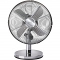 Kovový stolní ventilátor SENCOR SFE 2540SL průměr 25 cm, otočný, větrák, ventilace, velmi tichý a spolehlivý chod, stříbrná