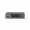 Převodník 1x SCART vstup - 1x HDMI výstup NEDIS VCON3420AT analog do digitální podoby, Převádí analogový SCART signál na digitální HDMI signál