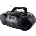 Radiomagnetofon SENCOR SPT 4700, radio s CD/MP3/USB/SD/BT bluetooth + D.O., AUX a FM rádiem, Výstupní výkon 12 W RMS (2 x 6 W)