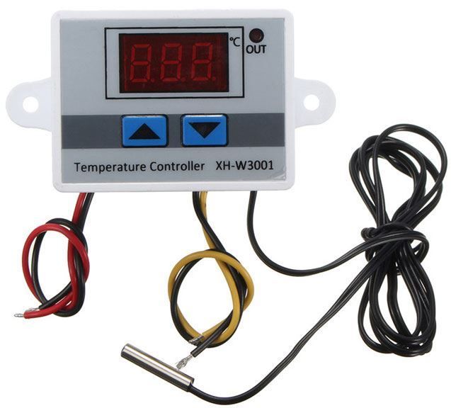 Digitální termostat XH-W3001, -10 až +110°C, napájení 12V, modul