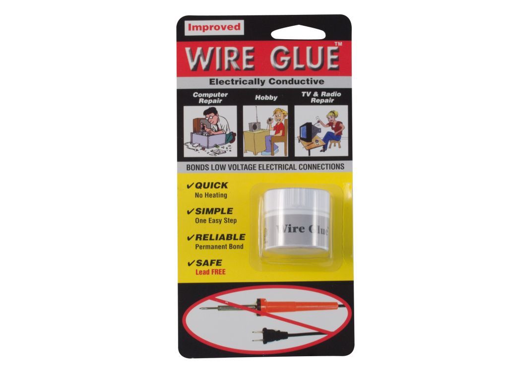 Elektrovodivé lepidlo WIRE GLUE 9ml, jednosložkové, pro vývoj, výrobu a opravy elektronických zařízení