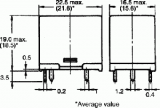 Relé elektromagnetické 12V/16A G5LE-1, 1x přepínací kontakt 16A, 12VDC OMRON