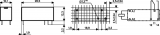 RELÉ RY211024, 1x přep.kontakt,  24V DC, do DP, elektromagnetické; DPDT; Ucívky: 24VDC; 8A/250VAC; 8A/30VDC
