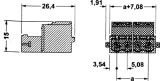 Svorkovnice FKIC2.5/1-5.08 10-pólová svorkovnice do patice ARK s roztečí vývodů 5.08mm, rozpojitelná