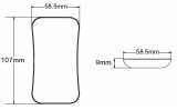 Dálkový RF 2,4GHz ovladač RGBW pásků dimLED OVS RGBW 1KR, vhodný přijímač pro něj má kód: 882917