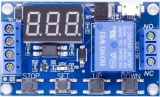 Digitální Programovatelný modul Časový spínač s releovým výstupem 230VAC/5A a širokou škálou nastavení.