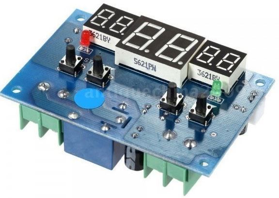 Digitální termostat W1401, -9 až 99°C, napájení 9-15VDC, modul