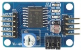 Modul  AD/DA převodník s PCF8591 s napájecím napětím 2,5-6VDC 