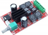 Modul nf Stereo zesilovače 2x50W s TPA3116D2, napájení 10–26VDC, zkreslení 0,1%