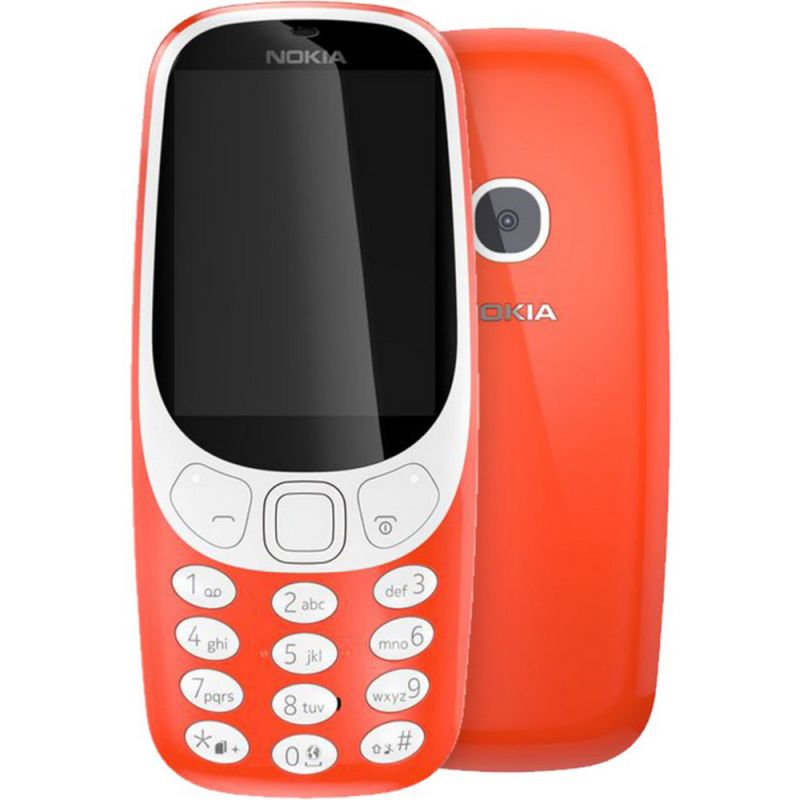 NOKIA 3310 DS GSM klasický tlačítkový mobilní telefon, 2,4" nedotykový TFT LCD displej, Bluetooth 3