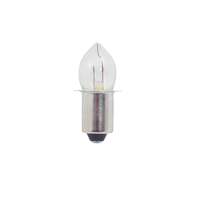 Žárovička halogenová s paticí P13.5 5.2V 850mA, žárovka s límcem, náhradní do ruční nabíjecí svítilny s AKU 6V