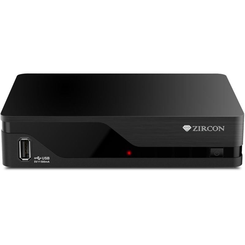 ZIRCON AIR T2 přijímač DVB-T2 s HbbTV set-top box, HEVC/H.265