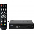 ZIRCON FIRE DVB-T2 HEVC/H.265 přijímač, set-topbox pro příjem digitálního pozemního vysílání, stříbrná