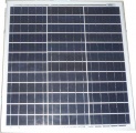 Fotovoltaický polykrystalický solární panel 40Wp/2,12A, 36 cells (MPPT 18V) 18V/2,12A. Rozměry 550x510x25mm