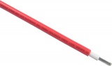 Solární kabel 1x4mm2 červený, vodič se zvýšenou odolností pro vnitřní i venkovní použití