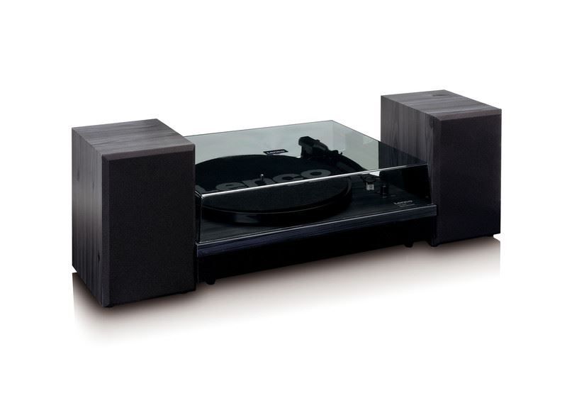 Gramofon Lenco LS 300 - black, Gramofon se samostatnými reproduktory