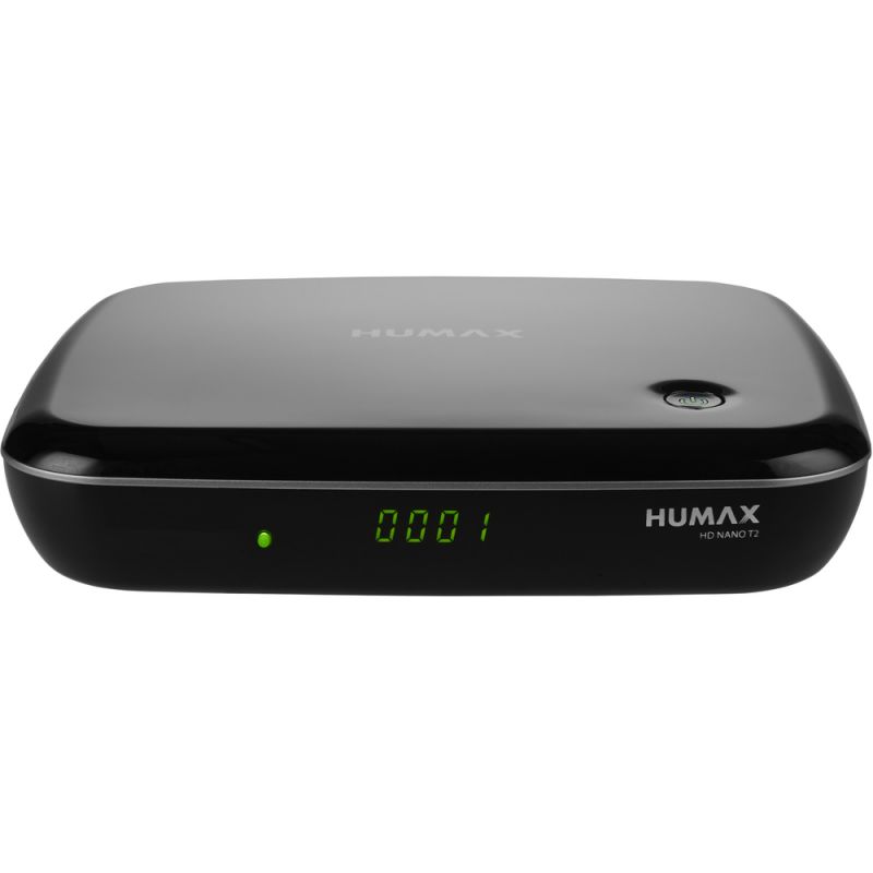 HUMAX NANO přijímač DVBT2 s HbbTV settop box, HEVC/H.265