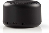 Reproduktor Bluetooth NEDIS SPBTAV01BK BLACK, 3W, černý, připojení k mobilnímu telefonu apod., s akumulátorem